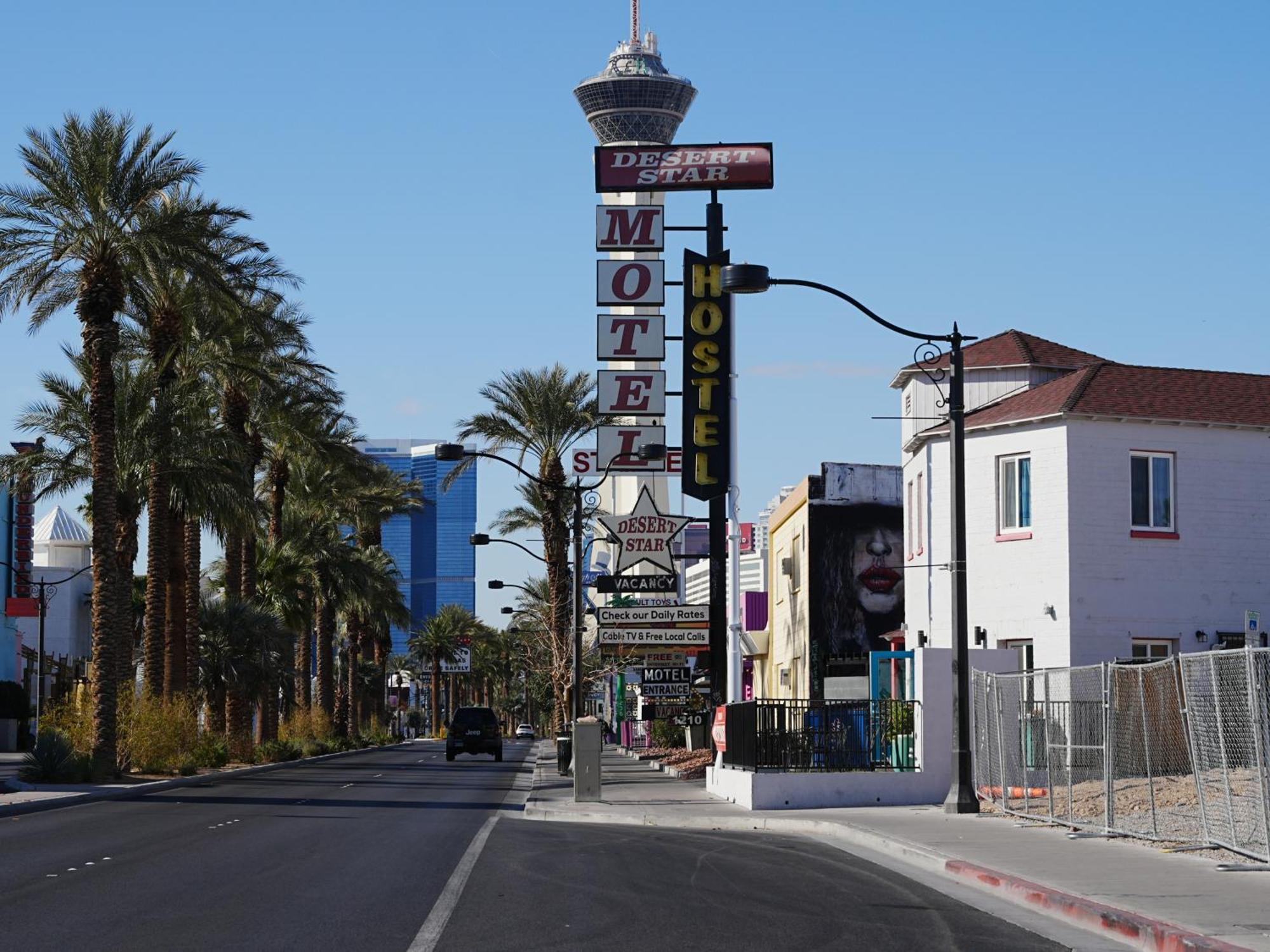 Sin City Hostel Las Vegas Exteriér fotografie